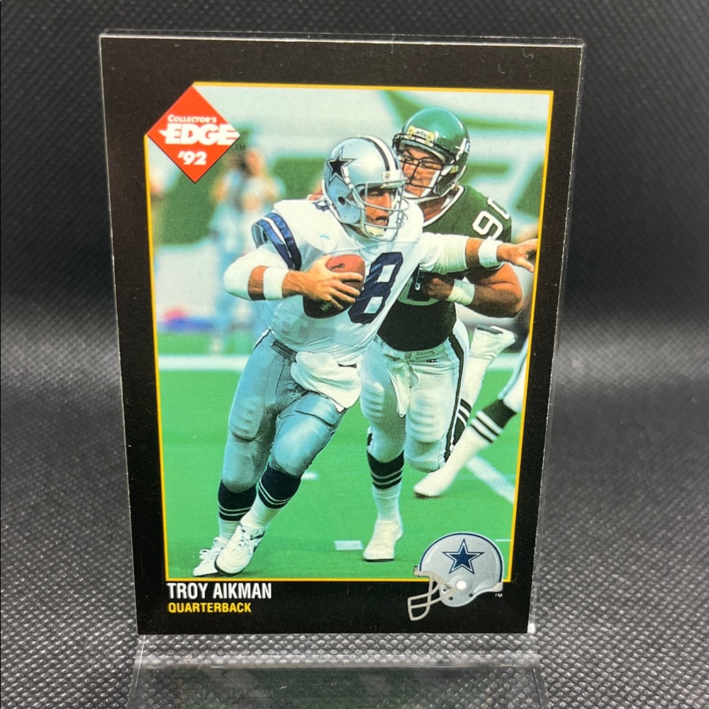 Troy Aikman Football Trading Card